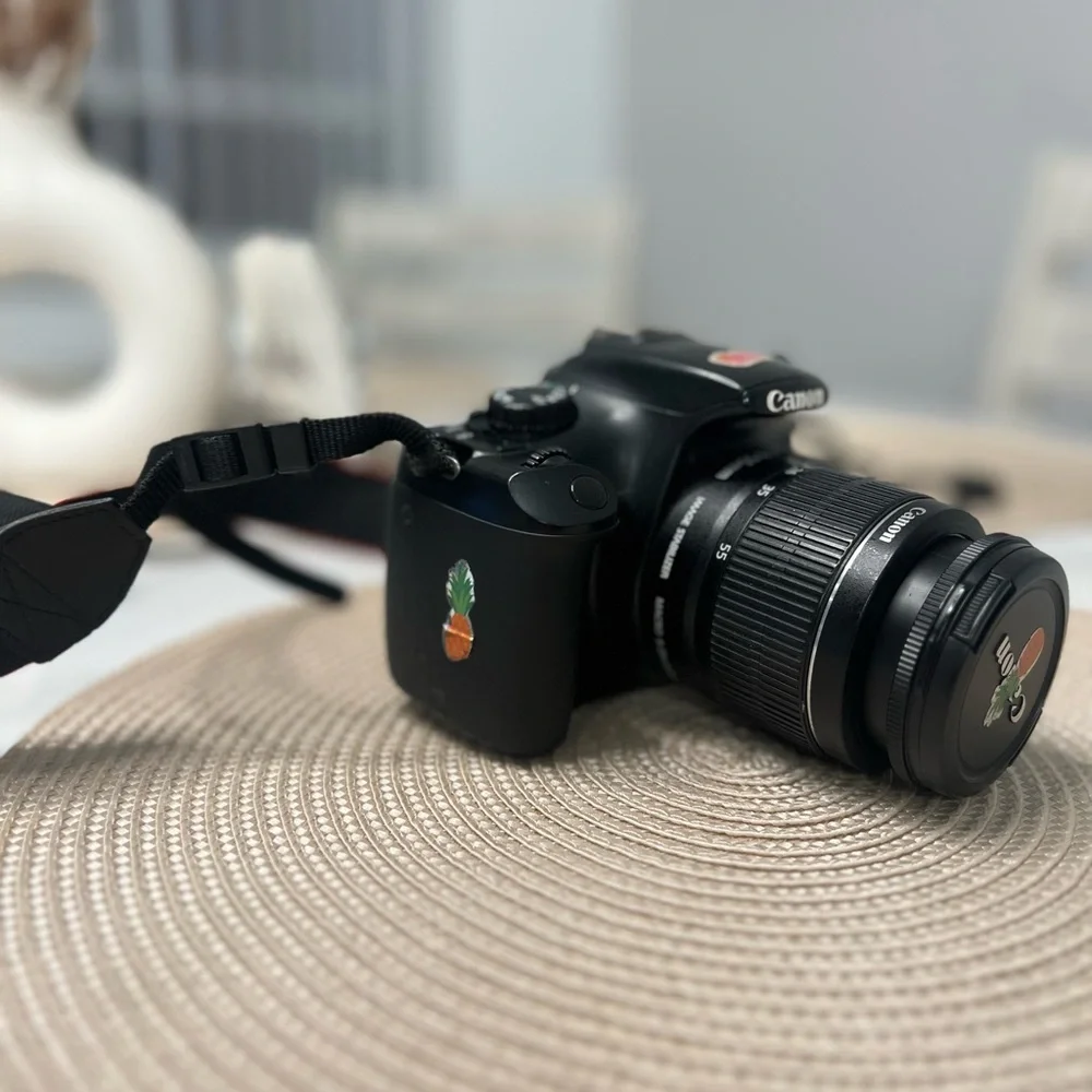 Canon EOS Rebel T3 Digital SLR Camera! with a Lowepro camera case